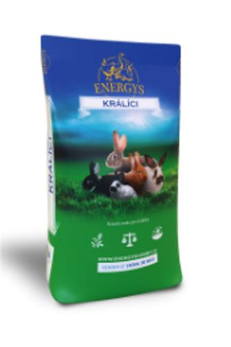 Energys Králík Klasik bez antikokcidika 25 kg