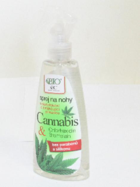 BC Cannabis sprej na nohy 260ml