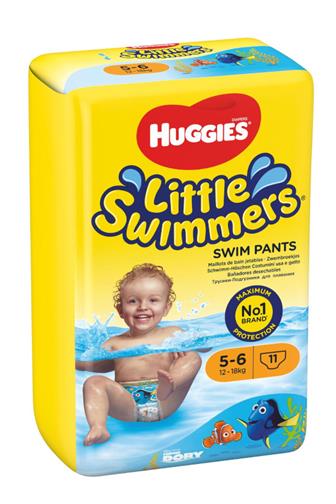 Huggies Little Swimmers 12-18 kg jednorázové pleny 11 ks
