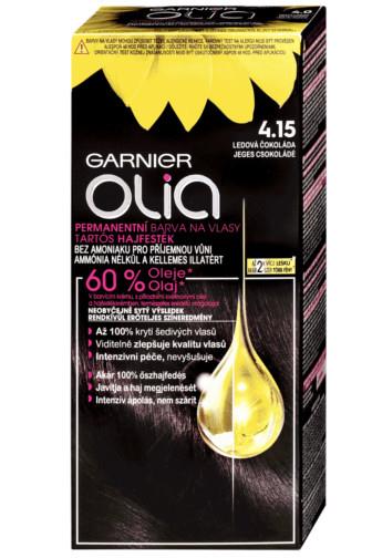 Garnier Olia 4.15 ledová čokoládová barva na vlasy