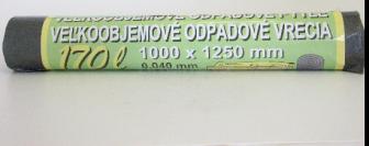 Odpadkové pytle 100x125cm 170l 5ks 