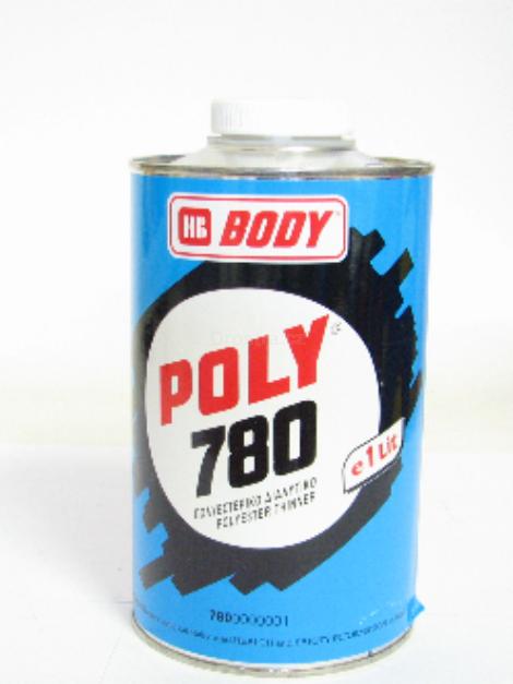 HB Body Poly 780 polysterové ředidlo 1l