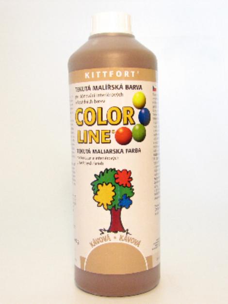 Kittfort Color Line tekutá tónovací a malířská barva 14 kávová 500g