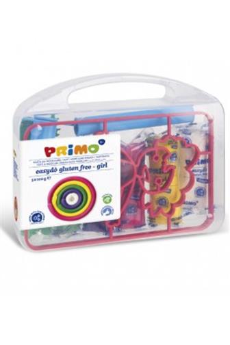 Primo Natur modelovací hmota holka 5 x 100 g + pomůcky