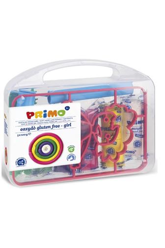 Primo Natur modelovací hmota kočka 5 x 100 g + pomůcky