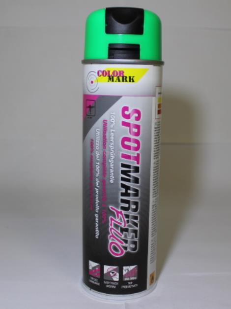 ColorMark Sportmarker Fluo značkovací aerosol zelený 500 ml