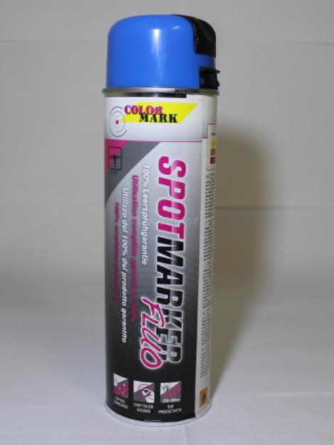 ColorMark Sportmarker Fluo značkovací aerosol modrý 500 ml