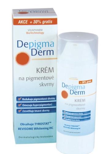 Depigma Derm krém na pigmentové skvrny 50ml
