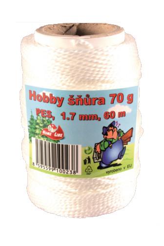 Hobby šnůra 1.7 mm 60 m 70 g