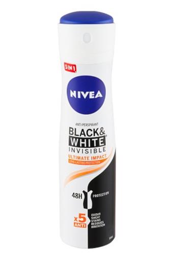 Nivea deo Black and White invisible antiperspirant 150 ml