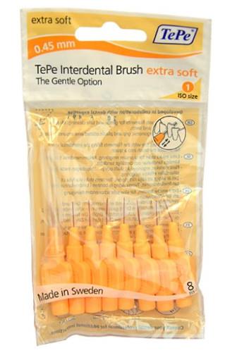 TePe Extra mezizubní kartáček soft 0.45 mm (1) 8 ks