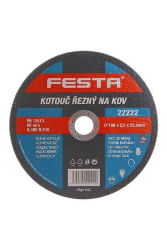 Festa Kotouč řezný na kov T41 Premium 230x1.9x22.23mm Stayer 