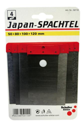 Souprava japonských špachtlí 4 ks