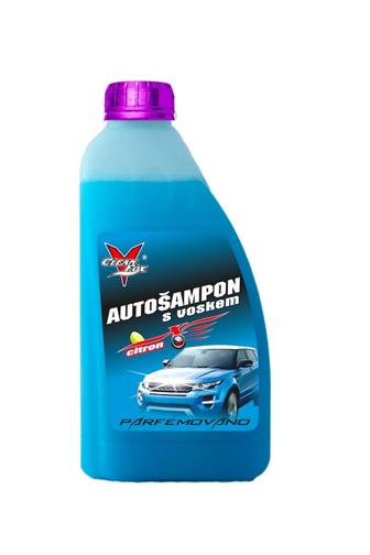 CleanFox citron autošampon s voskem 1 l