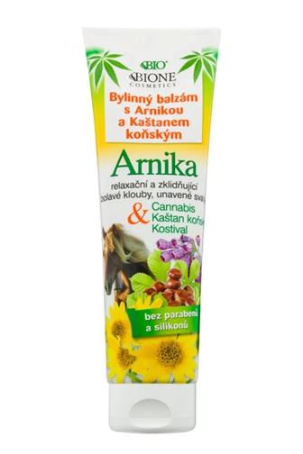 Bione Cosmetics BIO Arnika bylinný balzám s arnikou a kaštanem 300 ml