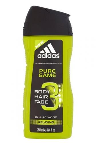 Adidas 3v1 men Pure Game sprchový gel 250 ml