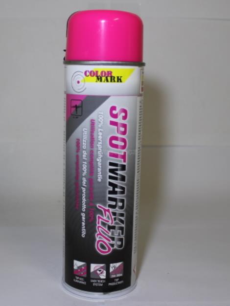 ColorMark Sportmarker Fluo značkovací aerosol růžová 500 ml