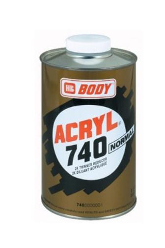 Body Acryl 740 normal ředidlo 1l