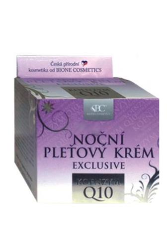 Bione Cosmetics BIO Exclusive Q10 noční pleťový krém pro všechny typy pleti 51 ml
