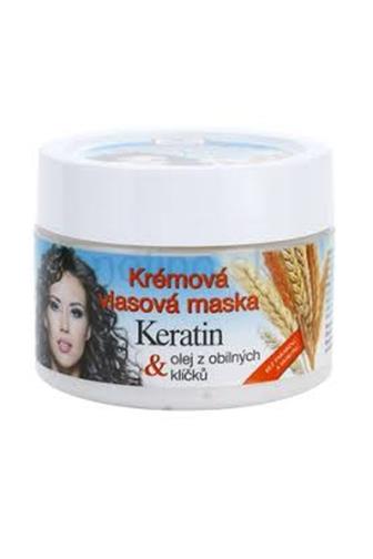 Bione Cosmetics BIO krémová vlasová maska Keratin 260 ml