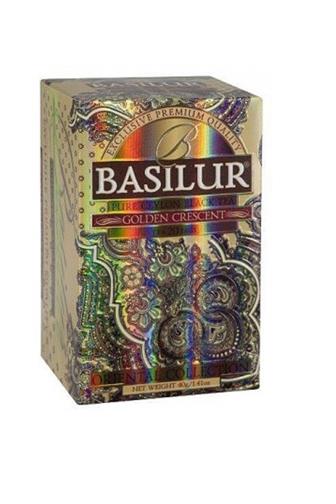 Basilur Orient Golden Crescent porcovaný černý čaj 25 x 2 g