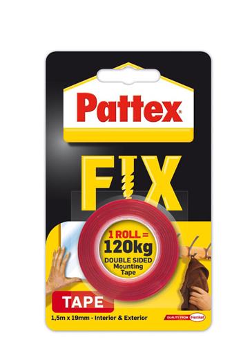 Pattex Power Fix 1,5m x 19mm 120 kg
