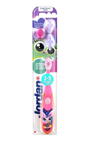 Jordan Step soft 3-5 let dětský zubní kartáček 