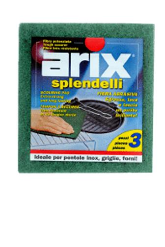 Arix Ostrá houbička na silné nečistoty 3 ks