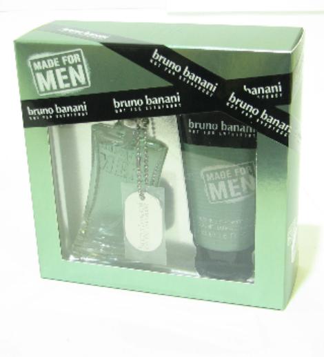 Bruno Banani Made for Men EdT 30 ml + sprchový gel  50 ml