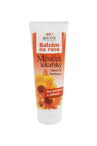 Bione Cosmetics BIO Balzám na ruce Měsíček lékařský & Vitamín E 205 ml