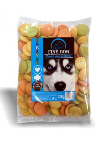 Piškoty pro psy barevné 200 g