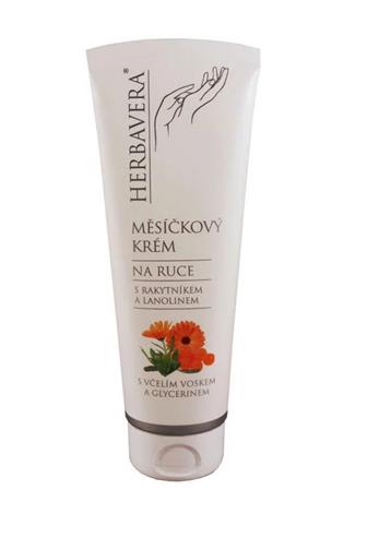 Herbavera Krém na ruce s měsíčkem, glycerinem a lanolinem120 ml