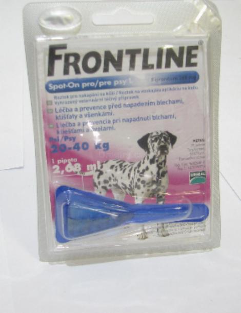 Frontline Spot-On pes L 20-40kg antiparazitní 2.68ml