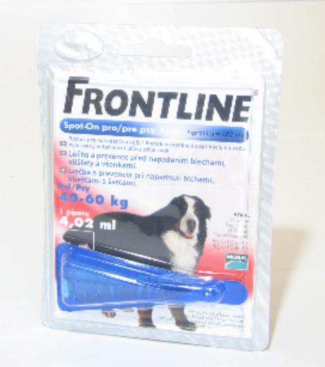 Frontline Spot-on dog XL 40-60kg 1 x 4.2ml