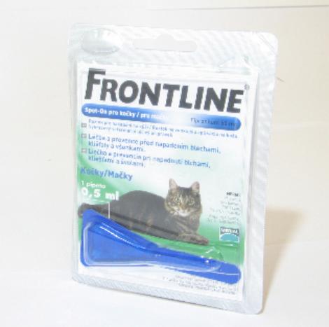 Frontline Spot-On kočka antiparazitní 0.5ml