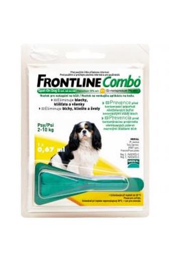 Frontline Combo psi 2-10kg antiparazitní 0.67ml