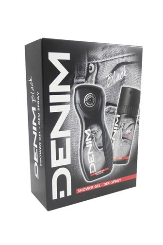 Denim Black deo spray 150 ml + sprchový gel 250 ml