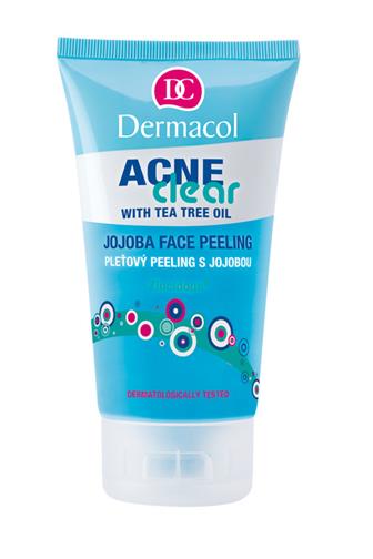Dermacol Acne Clear pleťový peeling s tea tree olejem 150 ml 