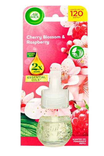 Air Wick electric Třešňový květ a malina náplň 19 ml 