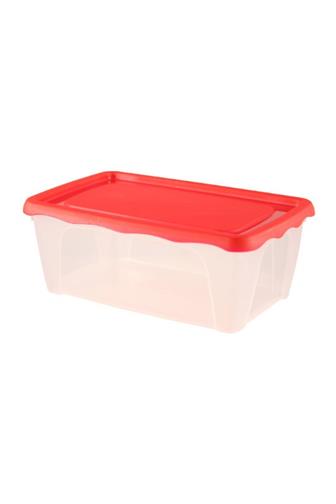 Dóza plast Practic hranatá 0.5l (13 x 8 x 5,5 cm)