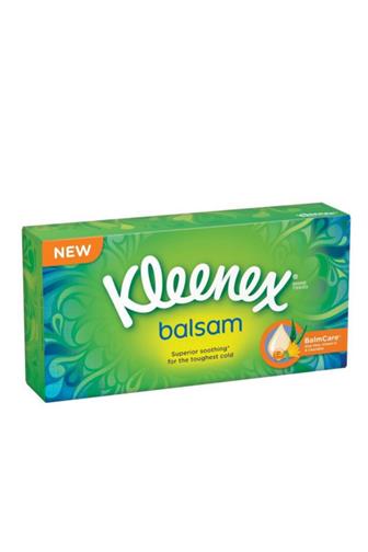 Kleenex balsam 3vrstvý aloe vera+vit.E 72 ks