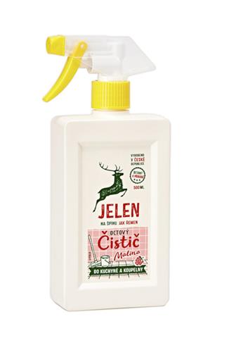 Jelen octový čistič malina 500 ml