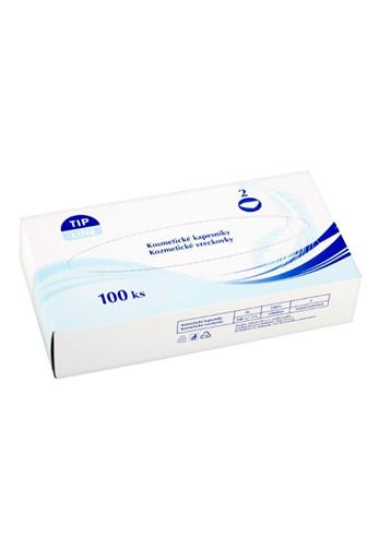 Tip Line kosmetické kapesníčky 2 vrstvé 100 ks