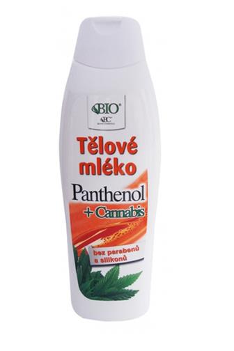 Bione Cosmetics BIO Tělové mléko s konopím+panthenol 500 ml
