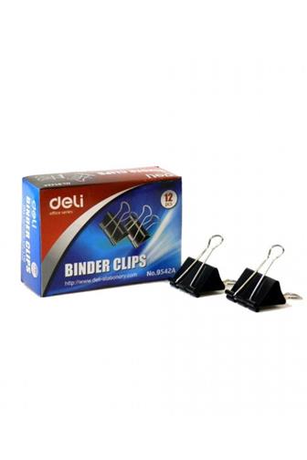 Deli Binder clip E9542A 41 mm - 1 ks