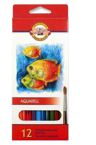 KOH-I-NOOR Pastelky Aquarell 3716 12ks