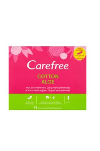 Carefree Cotton Normal Aloe Vera 76 ks