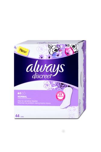 Always Discreet inkontinenční intimky normal 44 ks