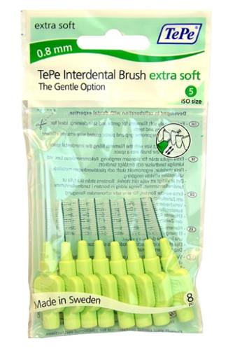 TePe Extra Soft mezizubní kartáčky soft 0.8 mm (5) 8 ks