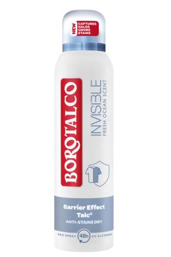 Borotalco deo Invisible Fresh Ocean Scent antiperspirant 48h 150ml